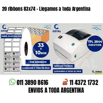 20 ribbons 83x74 - Llegamos a toda Argentina
