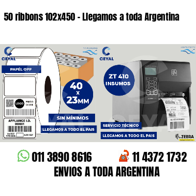 50 ribbons 102x450 - Llegamos a toda Argentina