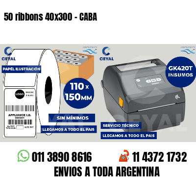 50 ribbons 40x300 - CABA