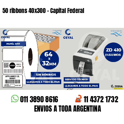 50 ribbons 40x300 - Capital Federal