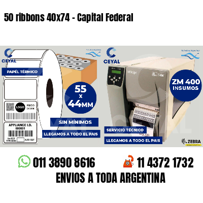 50 ribbons 40x74 - Capital Federal
