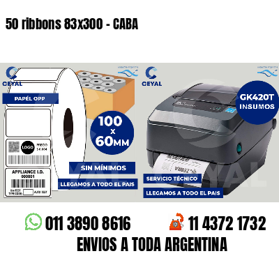 50 ribbons 83x300 - CABA