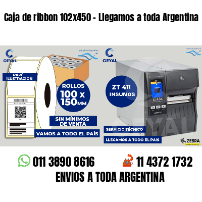 Caja de ribbon 102x450 - Llegamos a toda Argentina