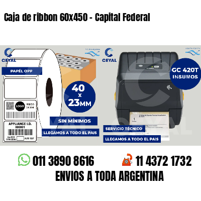 Caja de ribbon 60x450 - Capital Federal