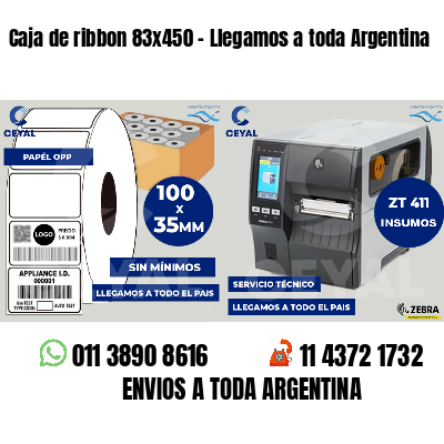 Caja de ribbon 83x450 - Llegamos a toda Argentina