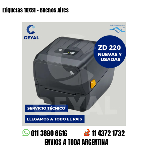 Etiquetas 10×81 – Buenos Aires