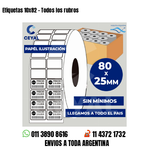 Etiquetas 10×82 – Todos los rubros