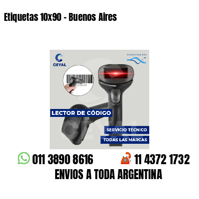 Etiquetas 10x90 - Buenos Aires