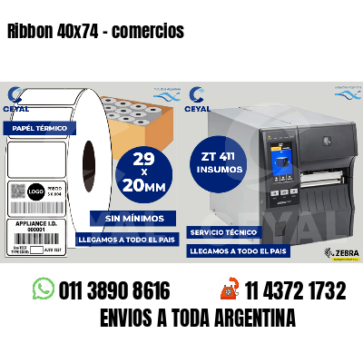 Ribbon 40x74 - comercios