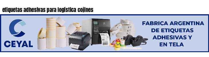 etiquetas adhesivas para logística cojines