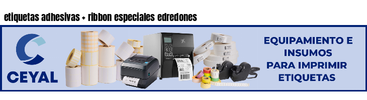 etiquetas adhesivas ribbon especiales edredones