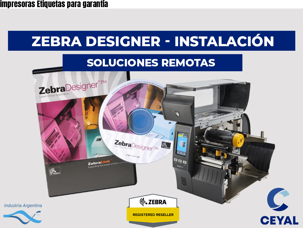impresoras Etiquetas para garantía