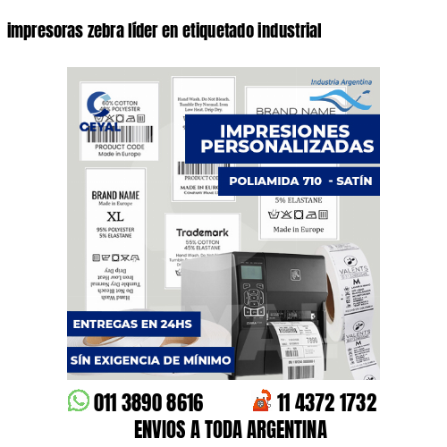 impresoras zebra líder en etiquetado industrial