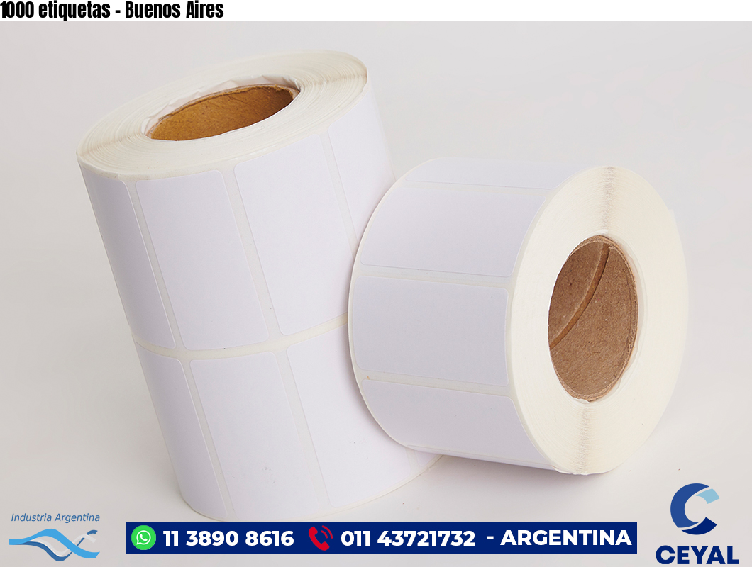 1000 etiquetas – Buenos Aires