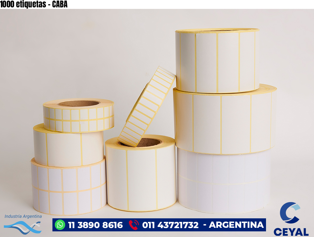 1000 etiquetas – CABA