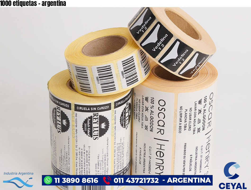 1000 etiquetas - argentina