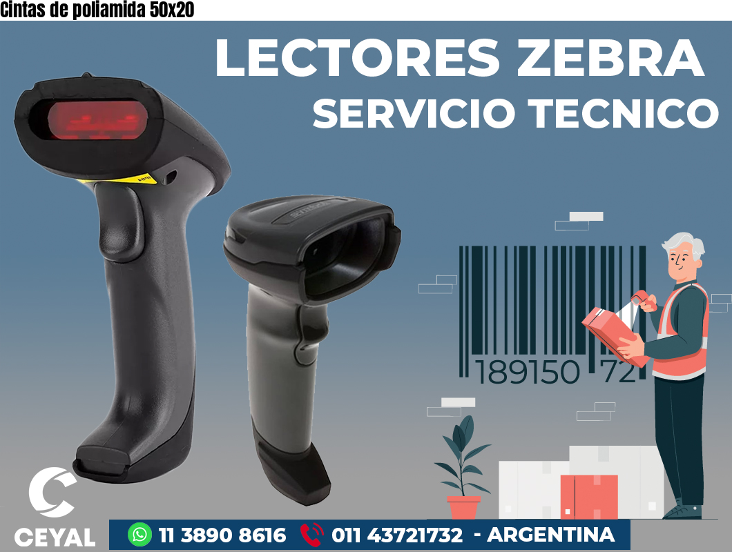 Cintas de poliamida 50x20
