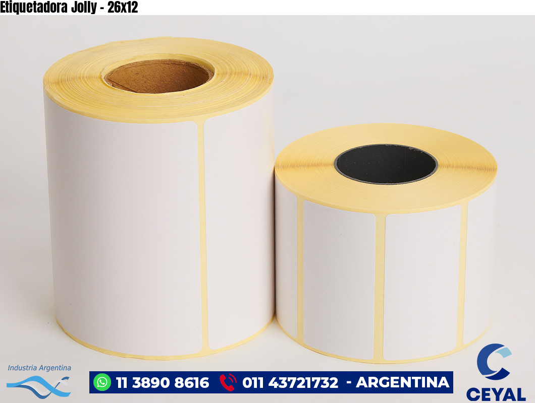 Etiquetadora Jolly - 26x12