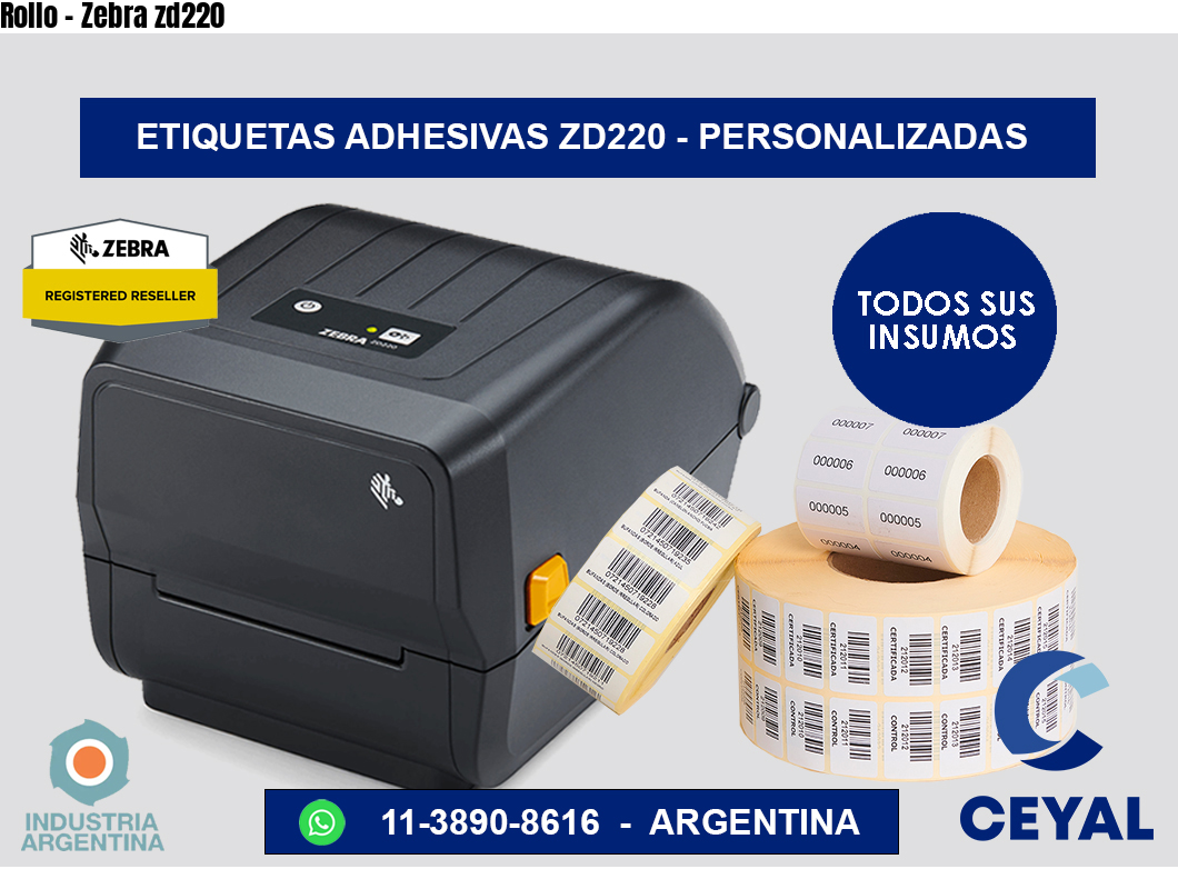 Rollo – Zebra zd220