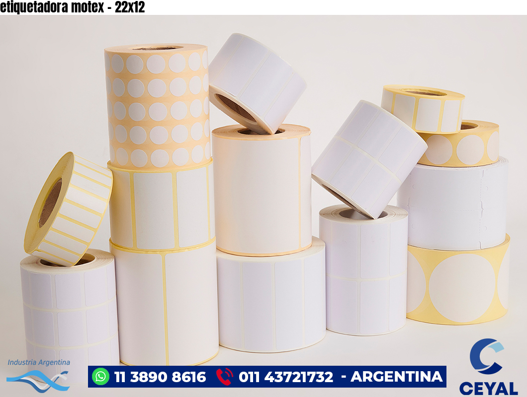 etiquetadora motex - 22x12
