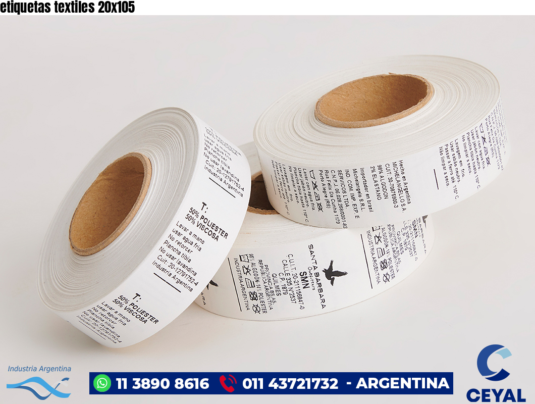etiquetas textiles 20×105