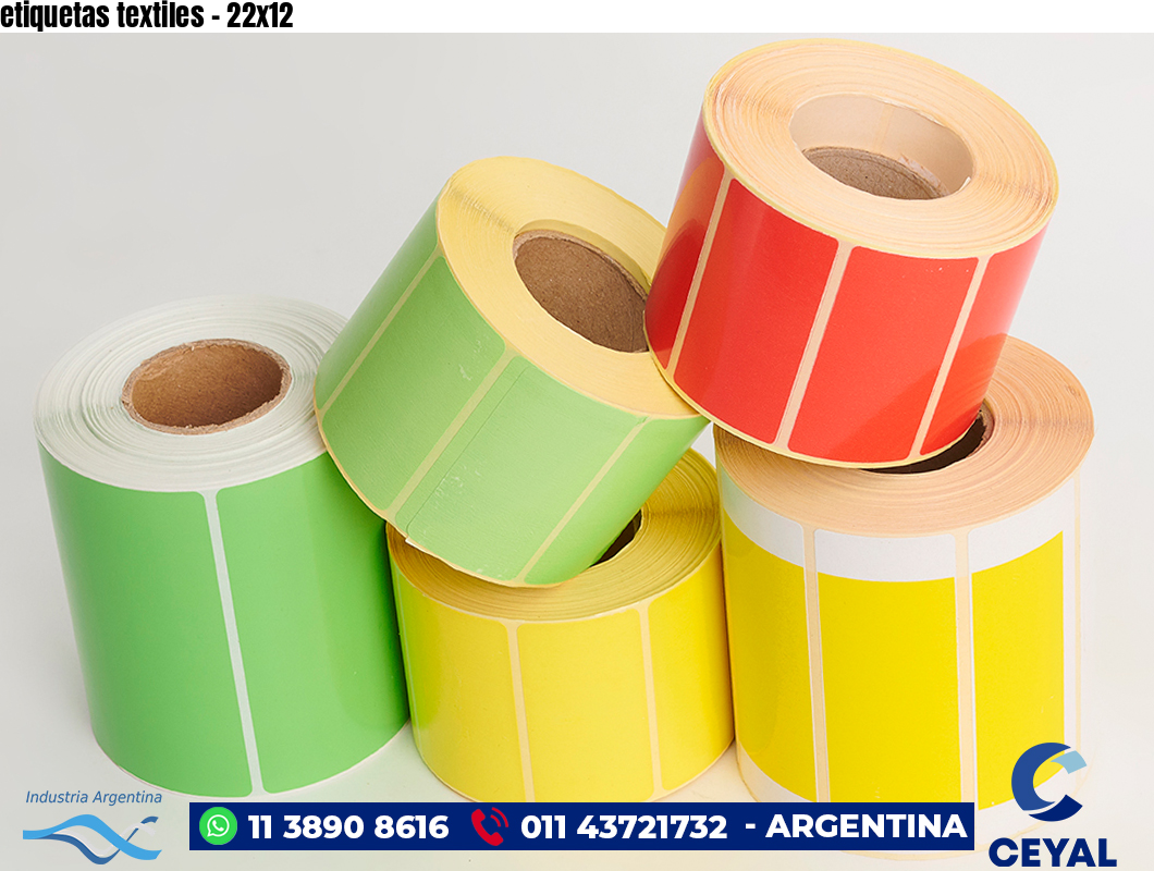 etiquetas textiles - 22x12