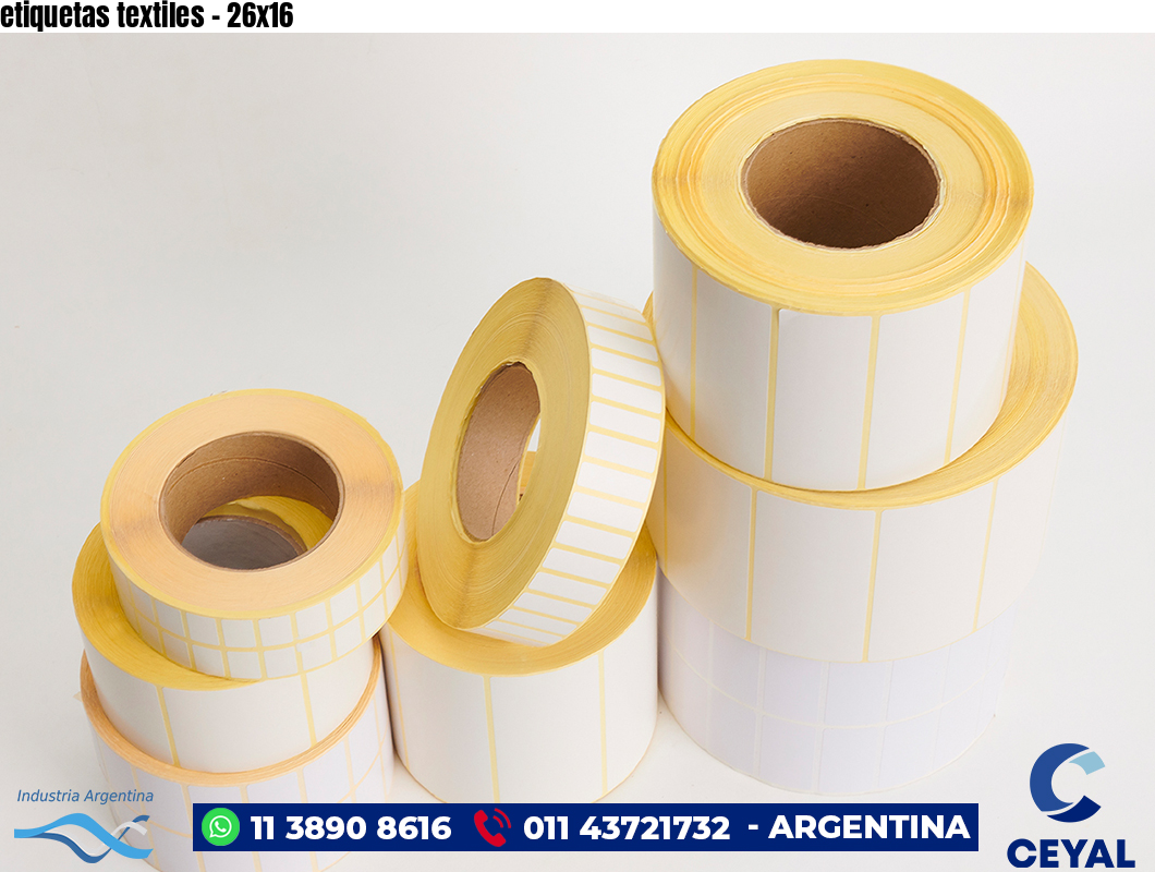 etiquetas textiles - 26x16