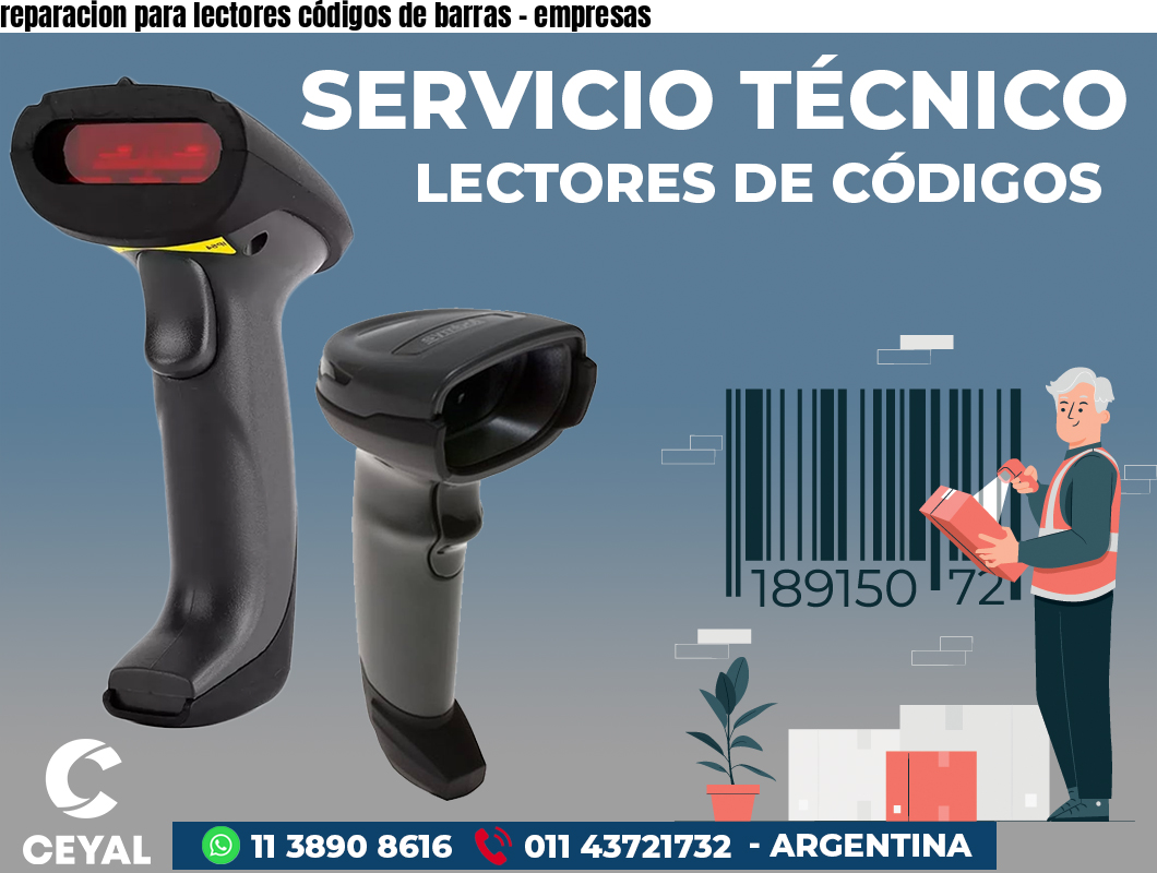 reparacion para lectores códigos de barras – empresas