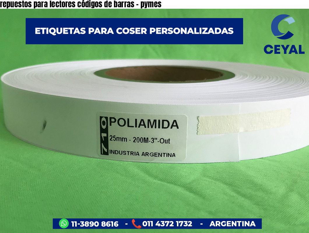repuestos para lectores códigos de barras - pymes