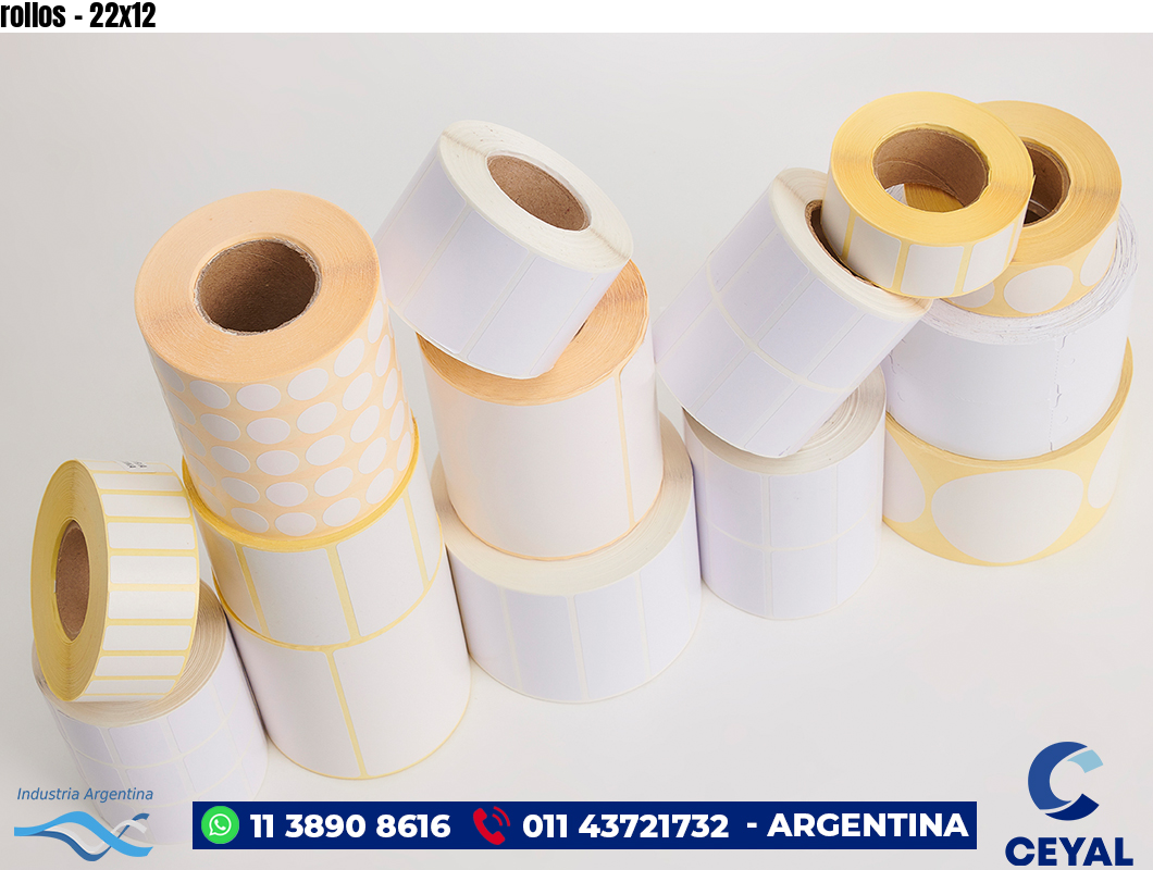 rollos - 22x12