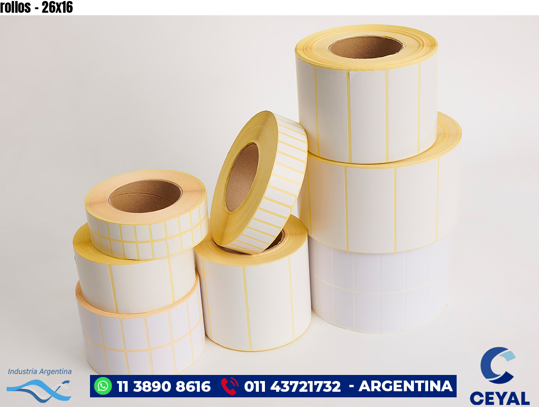 rollos - 26x16