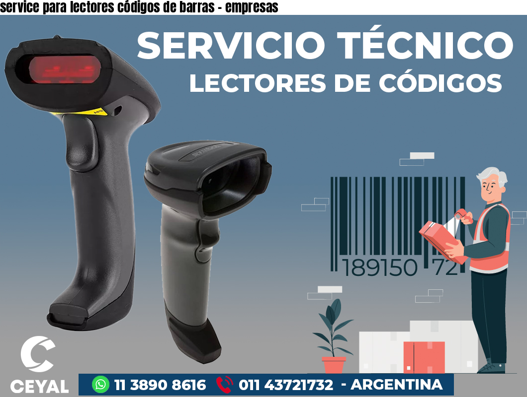 service para lectores códigos de barras – empresas