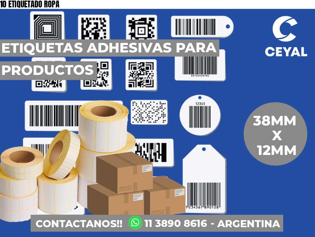 10 ETIQUETADO ROPA