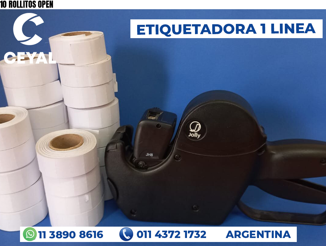 10 ROLLITOS OPEN