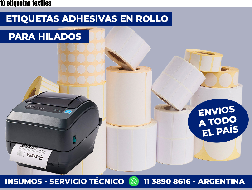 10 etiquetas textiles