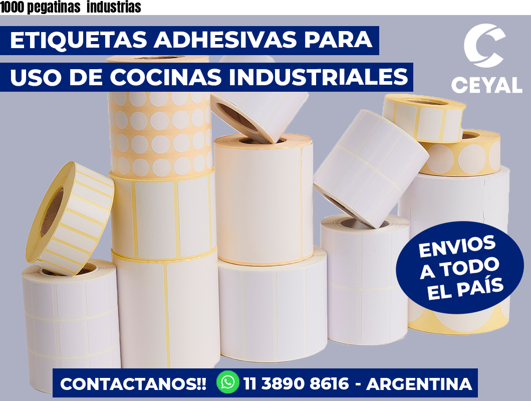 1000 pegatinas industrias