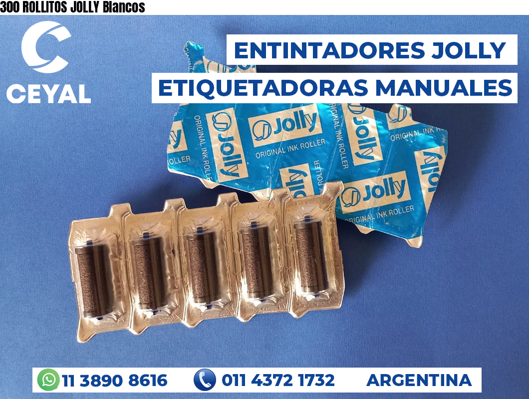300 ROLLITOS JOLLY Blancos