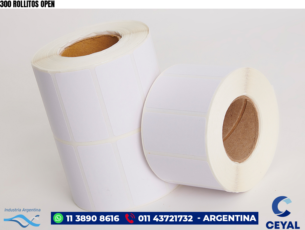 300 ROLLITOS OPEN