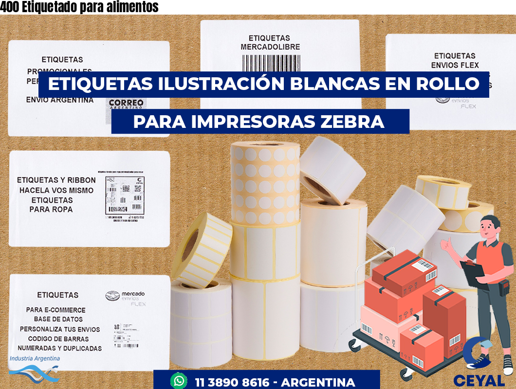 400 Etiquetado para alimentos