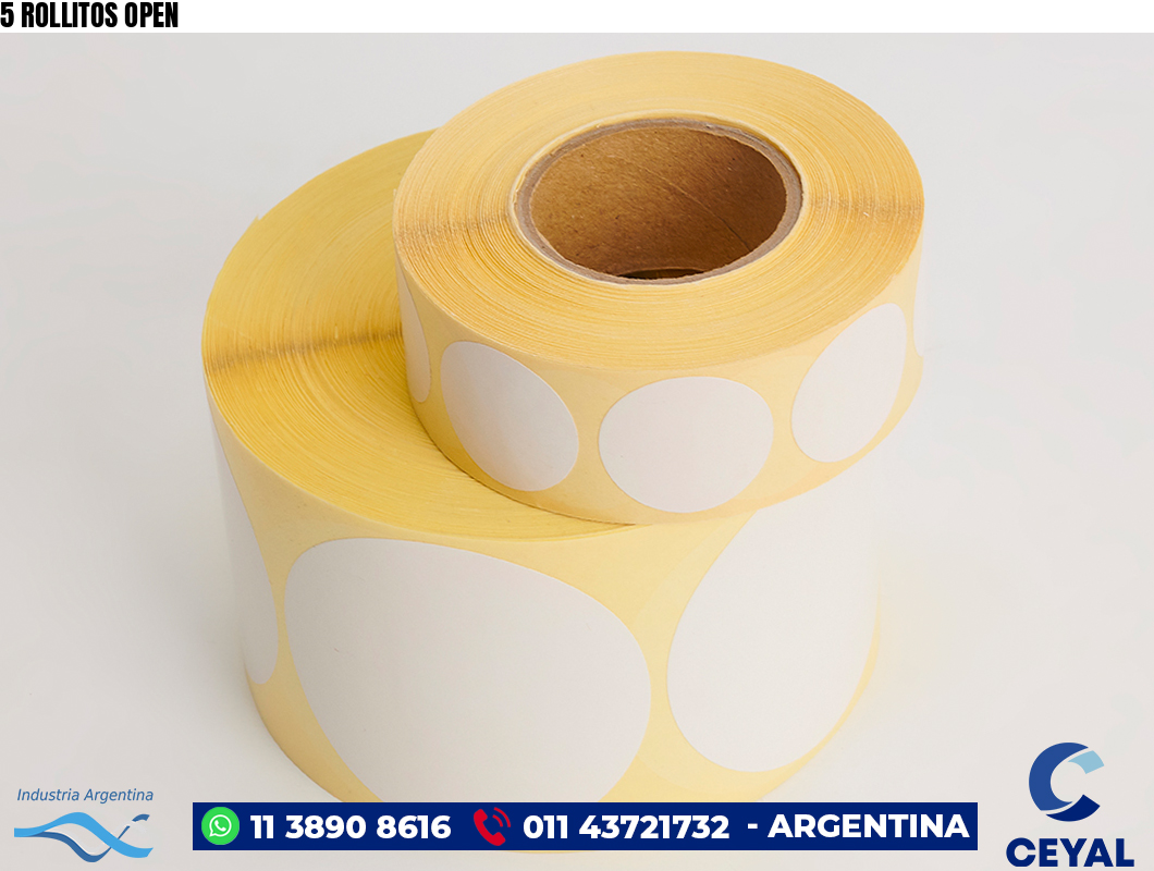 5 ROLLITOS OPEN