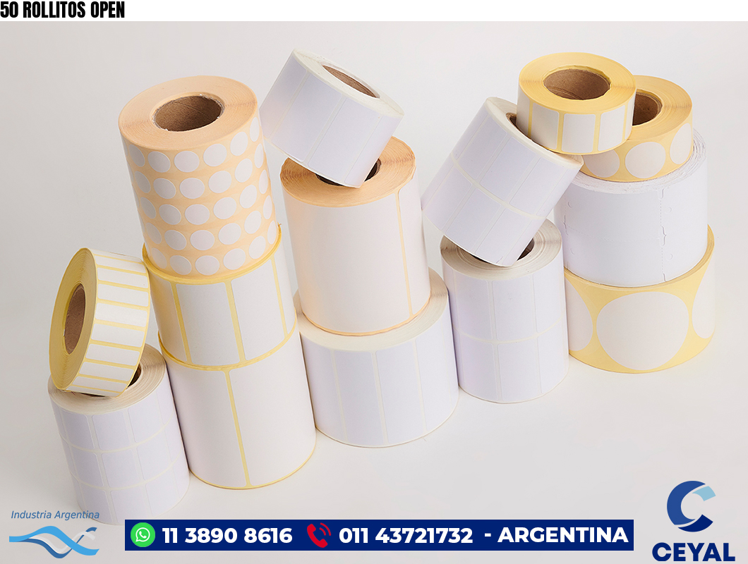 50 ROLLITOS OPEN
