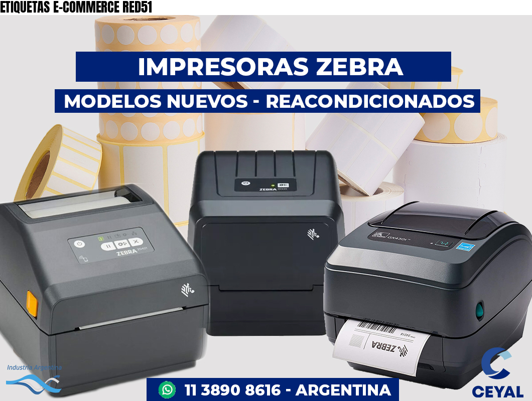 ETIQUETAS E-COMMERCE RED51