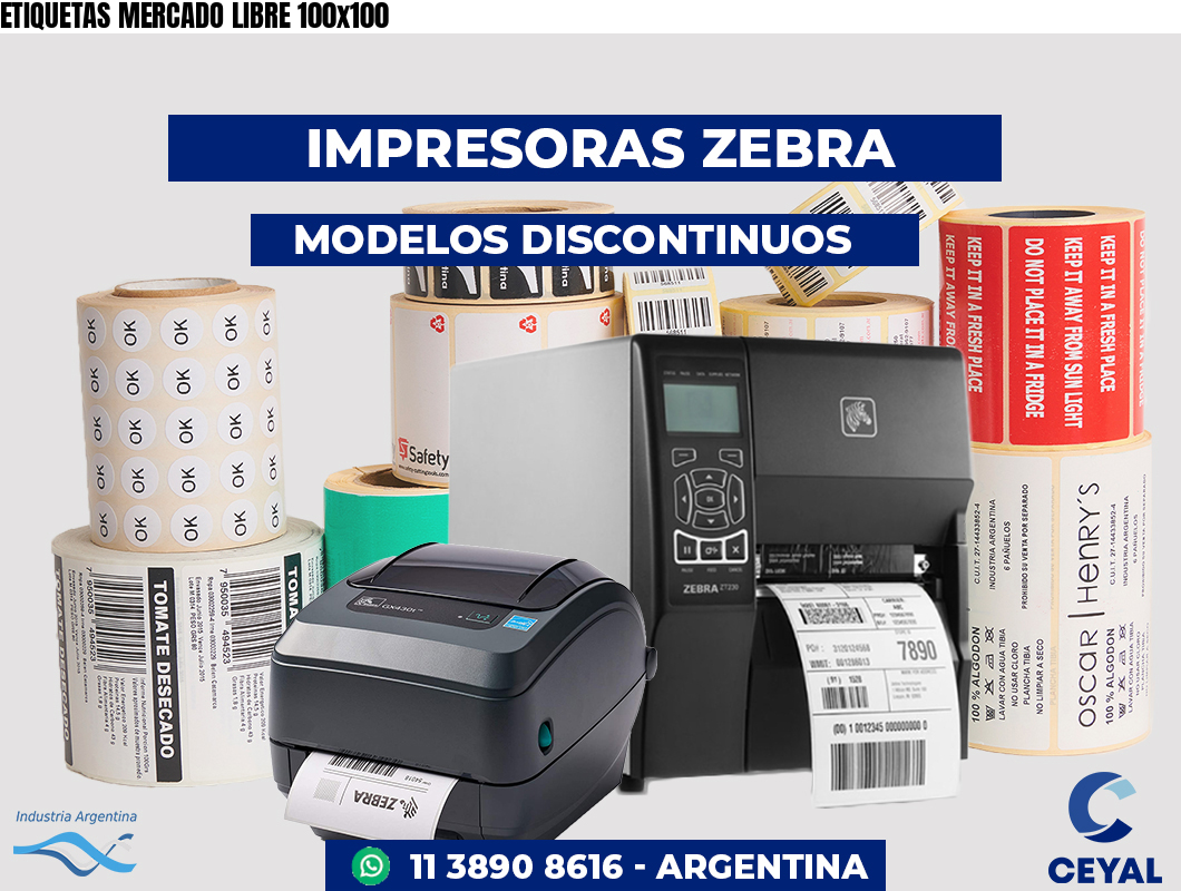 ETIQUETAS MERCADO LIBRE 100x100