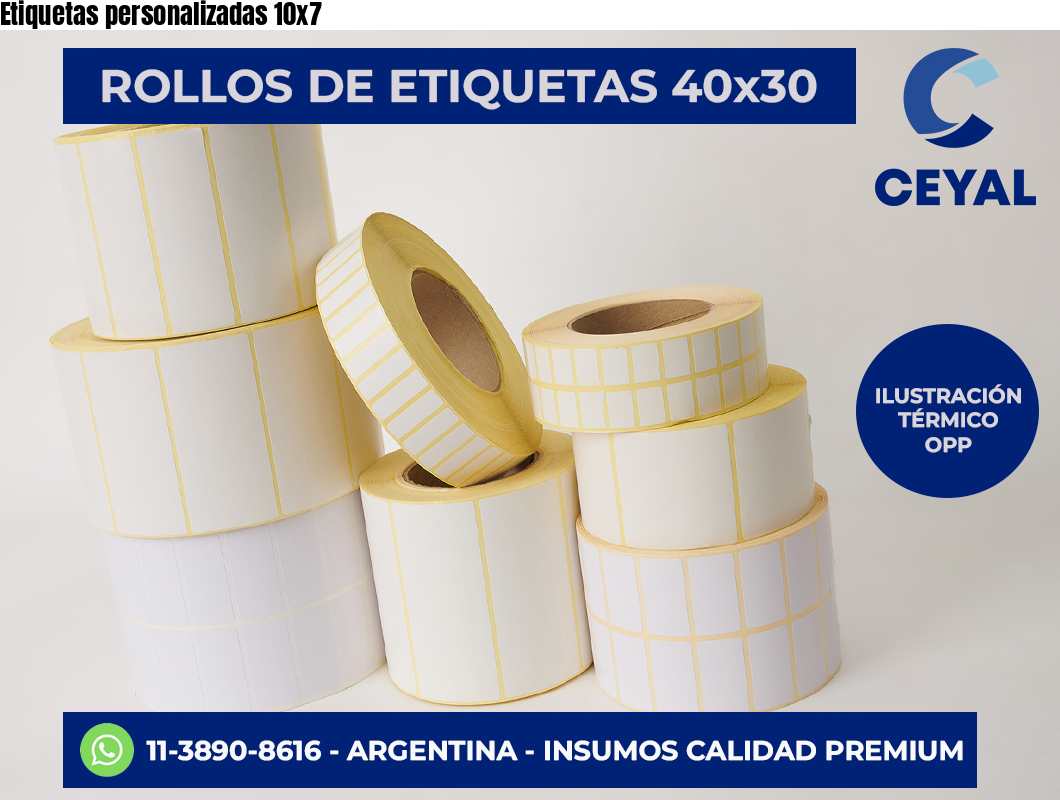 Etiquetas personalizadas 10×7