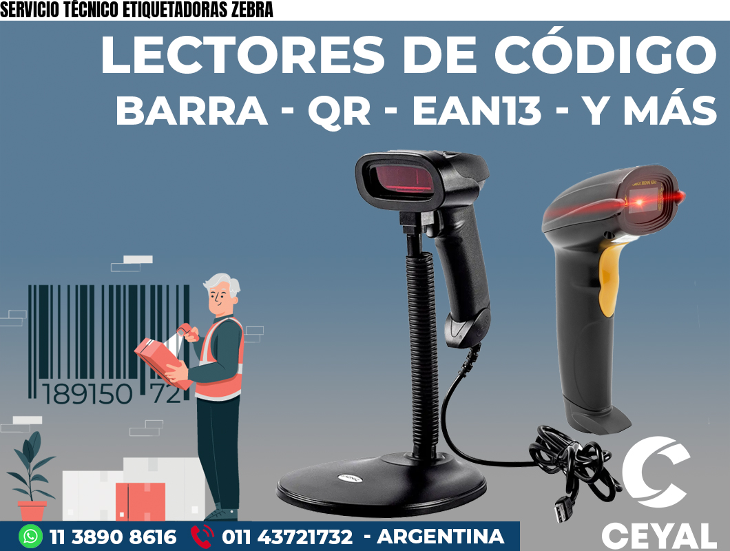 SERVICIO TÉCNICO ETIQUETADORAS ZEBRA