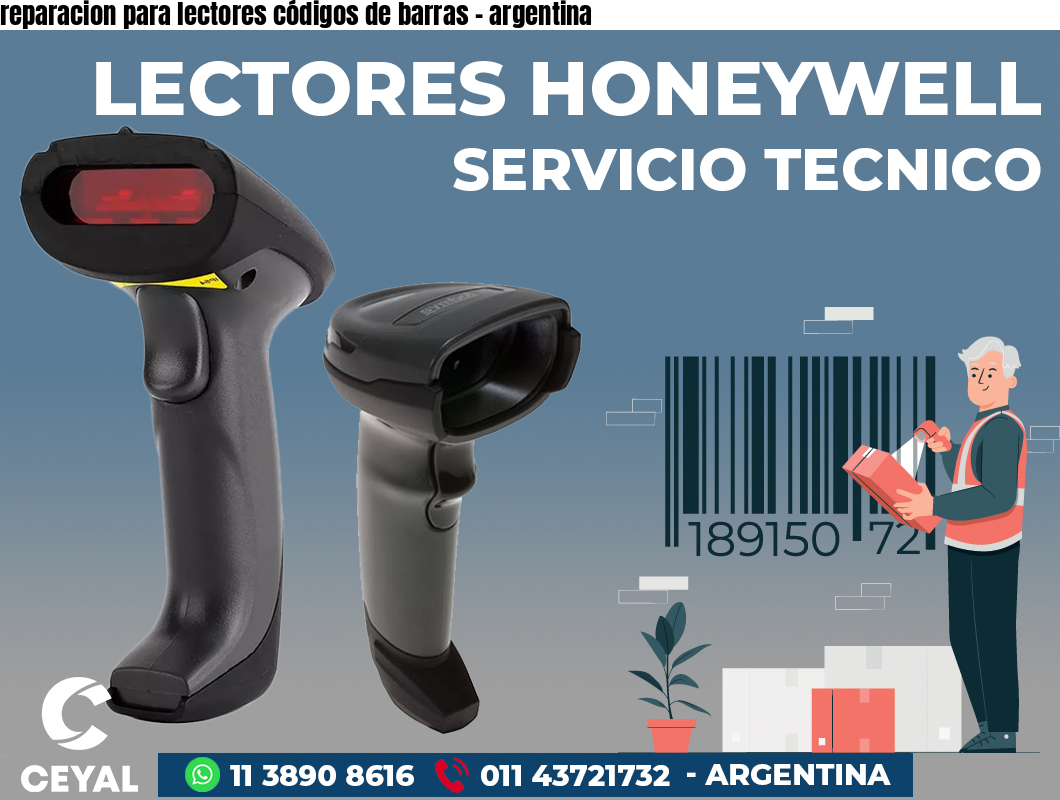 reparacion para lectores códigos de barras – argentina