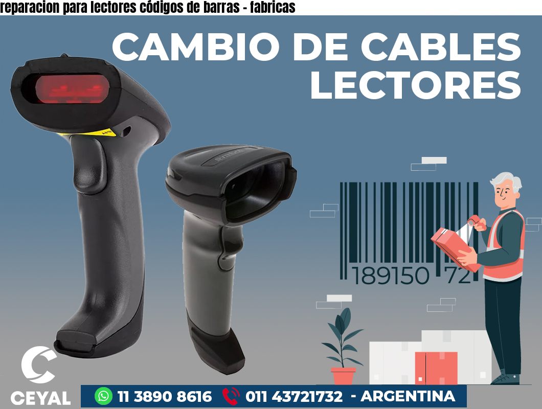 reparacion para lectores códigos de barras – fabricas