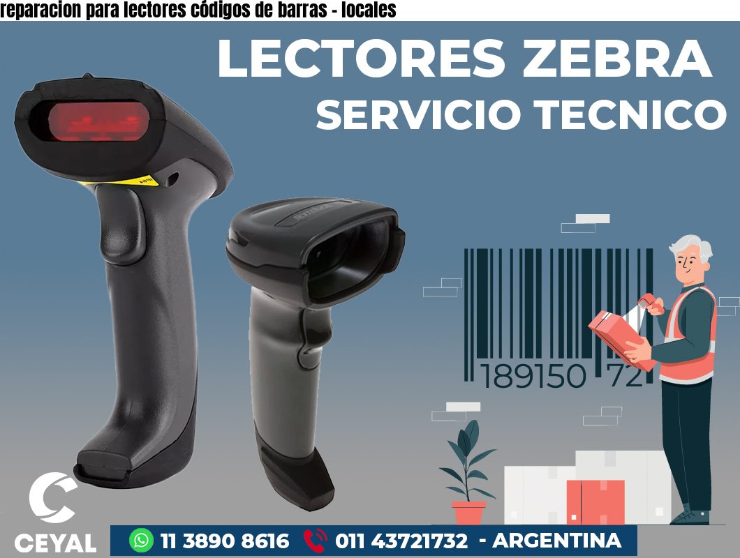 reparacion para lectores códigos de barras – locales