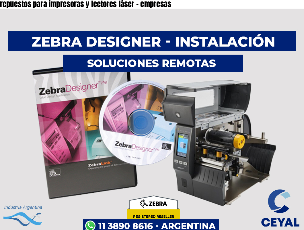 repuestos para impresoras y lectores láser – empresas