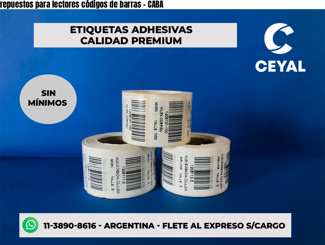 repuestos para lectores códigos de barras - CABA